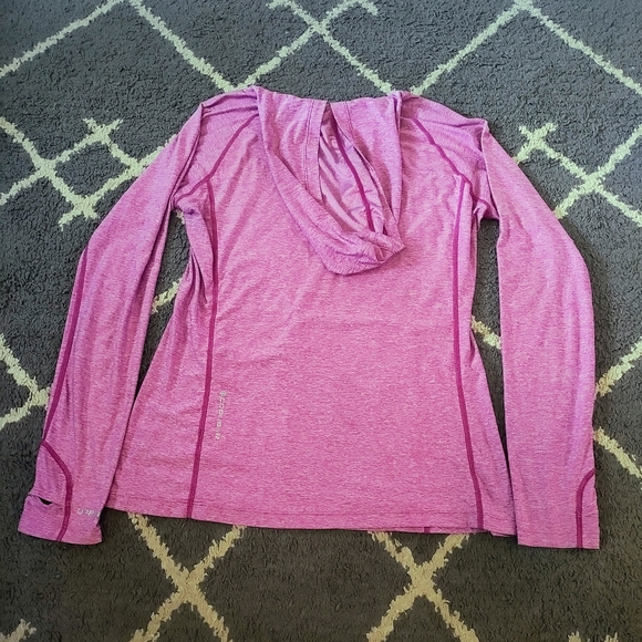 Coolibar Medium Women's Heathered Tempo Hoodie UPF 50+ O - Picture 2 of 6